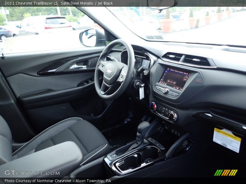 Satin Steel Metallic / Jet Black 2021 Chevrolet TrailBlazer LS