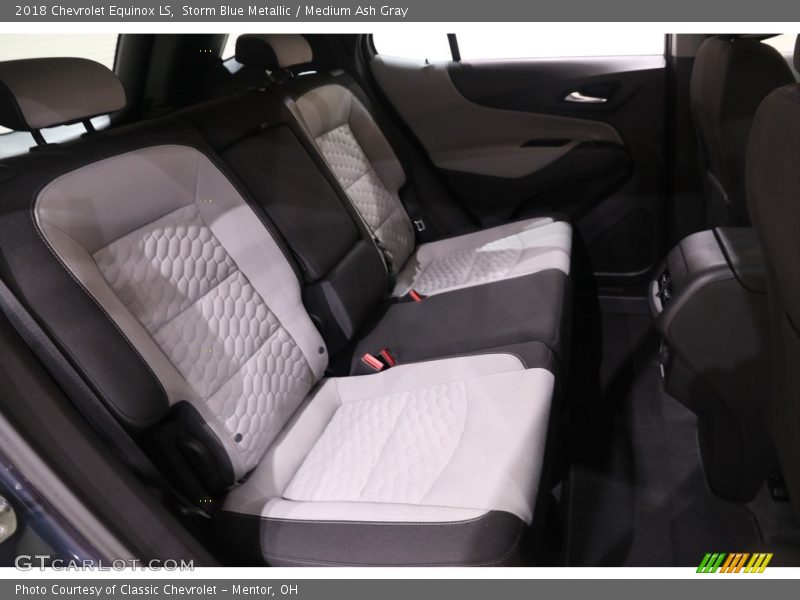 Storm Blue Metallic / Medium Ash Gray 2018 Chevrolet Equinox LS