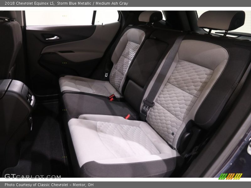 Storm Blue Metallic / Medium Ash Gray 2018 Chevrolet Equinox LS