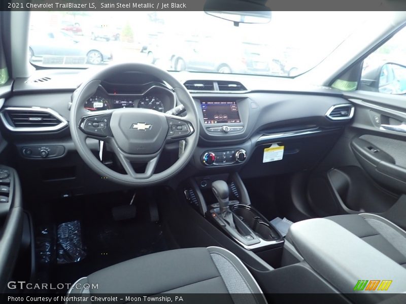 Satin Steel Metallic / Jet Black 2021 Chevrolet TrailBlazer LS