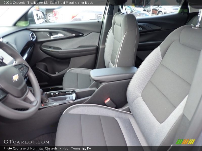 Satin Steel Metallic / Jet Black 2021 Chevrolet TrailBlazer LS