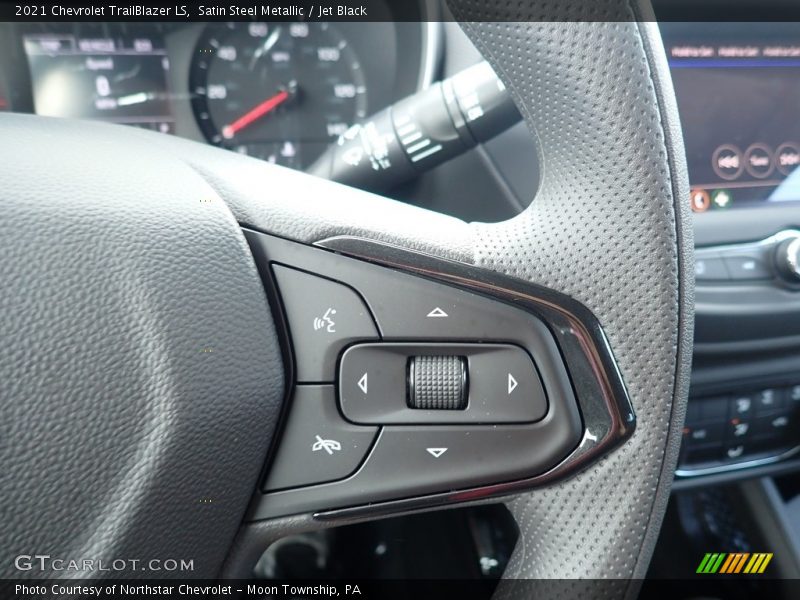 Satin Steel Metallic / Jet Black 2021 Chevrolet TrailBlazer LS