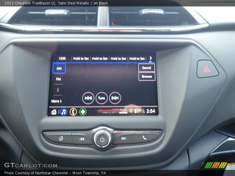 Satin Steel Metallic / Jet Black 2021 Chevrolet TrailBlazer LS