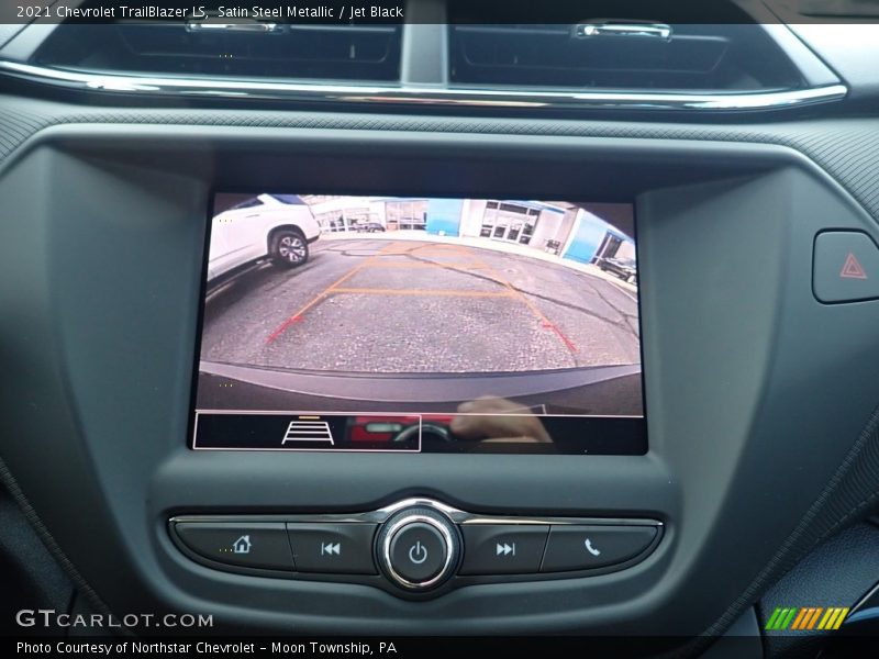 Satin Steel Metallic / Jet Black 2021 Chevrolet TrailBlazer LS