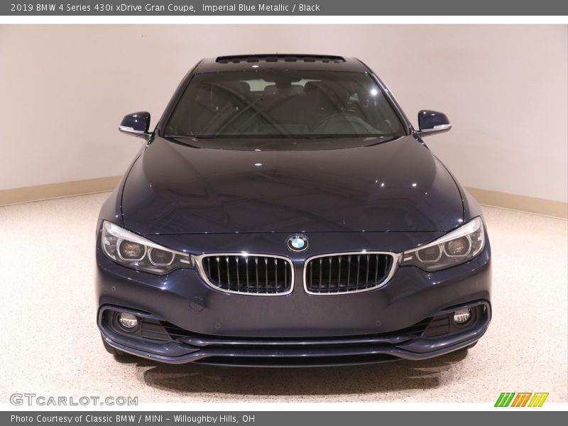 Imperial Blue Metallic / Black 2019 BMW 4 Series 430i xDrive Gran Coupe