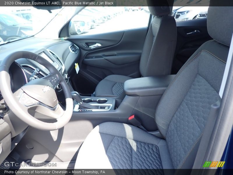 Pacific Blue Metallic / Jet Black 2020 Chevrolet Equinox LT AWD