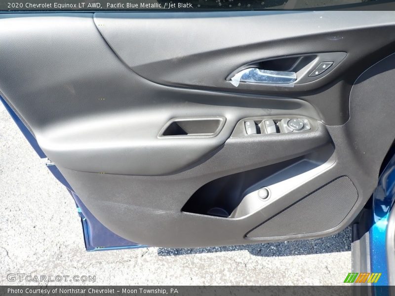 Pacific Blue Metallic / Jet Black 2020 Chevrolet Equinox LT AWD