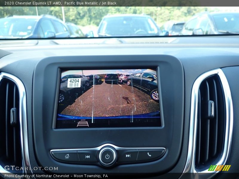 Pacific Blue Metallic / Jet Black 2020 Chevrolet Equinox LT AWD