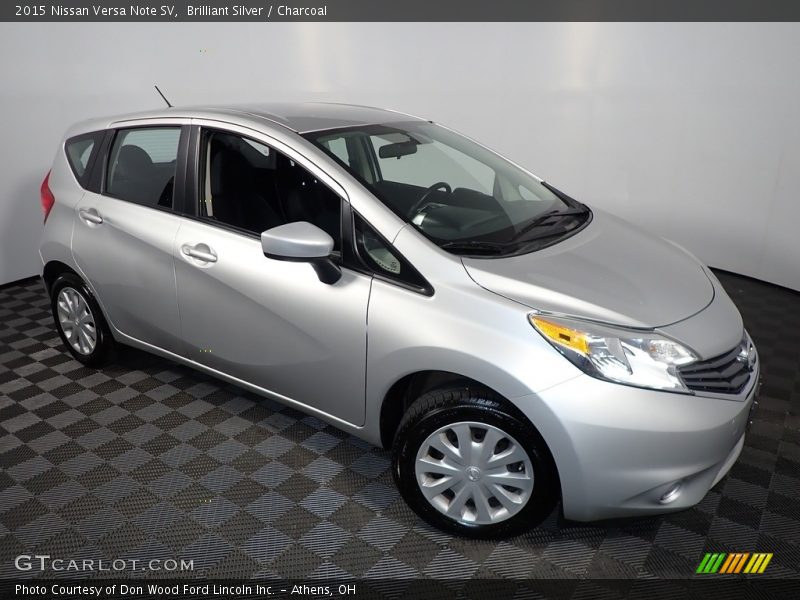 Brilliant Silver / Charcoal 2015 Nissan Versa Note SV