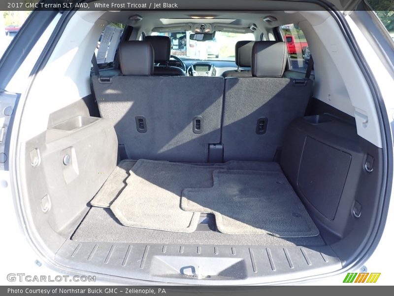 White Frost Tricoat / Jet Black 2017 GMC Terrain SLT AWD