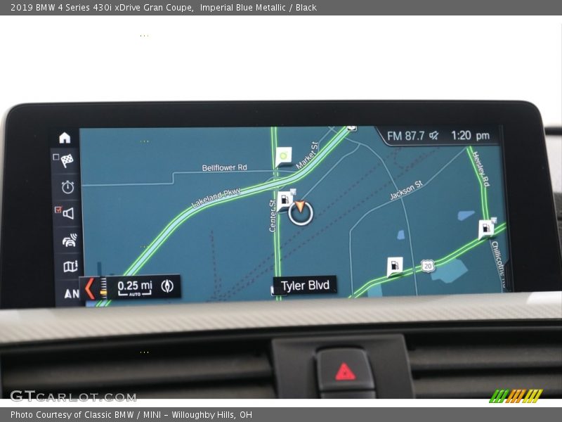 Imperial Blue Metallic / Black 2019 BMW 4 Series 430i xDrive Gran Coupe