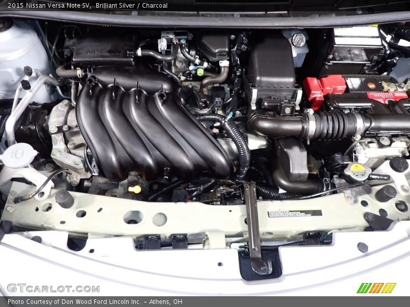 Brilliant Silver / Charcoal 2015 Nissan Versa Note SV