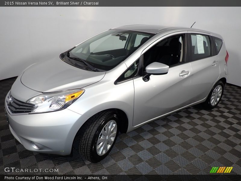Brilliant Silver / Charcoal 2015 Nissan Versa Note SV
