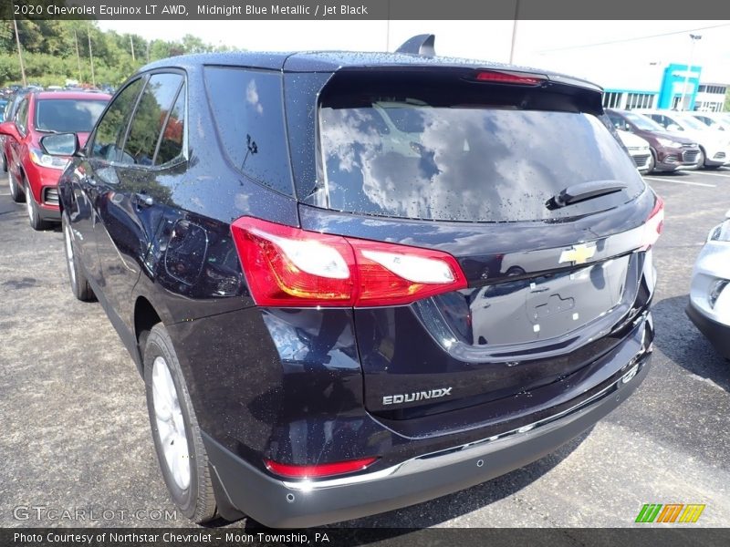 Midnight Blue Metallic / Jet Black 2020 Chevrolet Equinox LT AWD