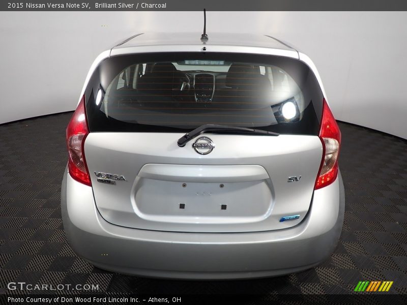 Brilliant Silver / Charcoal 2015 Nissan Versa Note SV