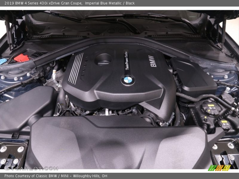 Imperial Blue Metallic / Black 2019 BMW 4 Series 430i xDrive Gran Coupe