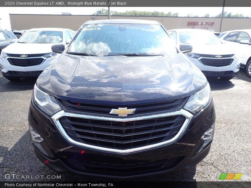 Midnight Blue Metallic / Jet Black 2020 Chevrolet Equinox LT AWD