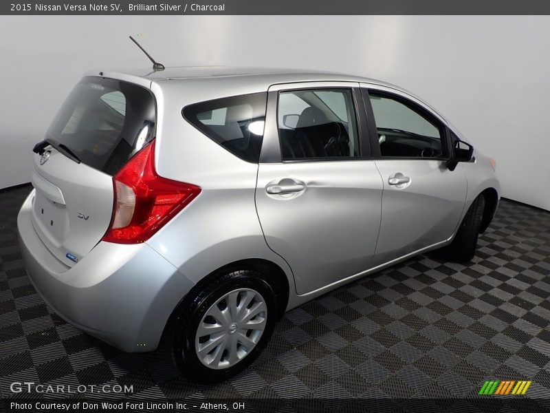 Brilliant Silver / Charcoal 2015 Nissan Versa Note SV