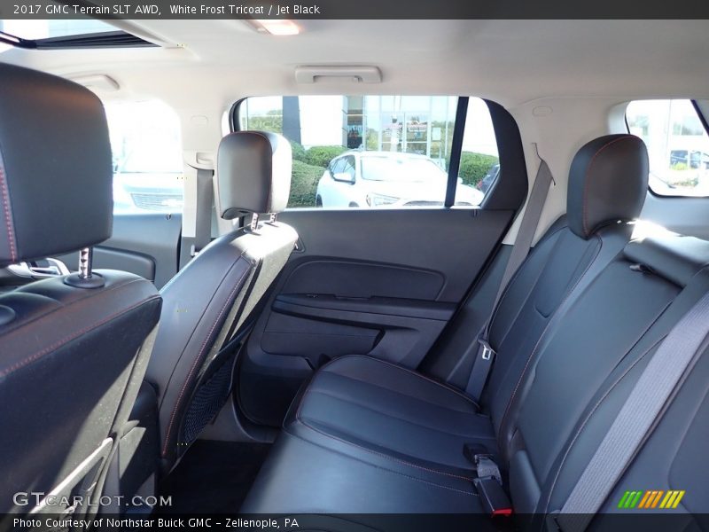White Frost Tricoat / Jet Black 2017 GMC Terrain SLT AWD