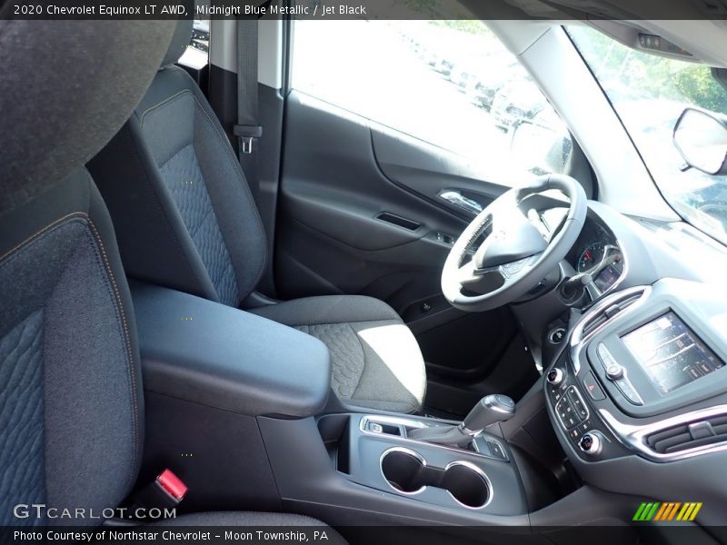 Midnight Blue Metallic / Jet Black 2020 Chevrolet Equinox LT AWD