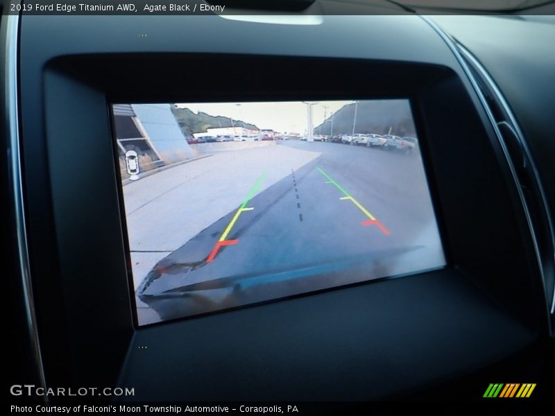 Agate Black / Ebony 2019 Ford Edge Titanium AWD