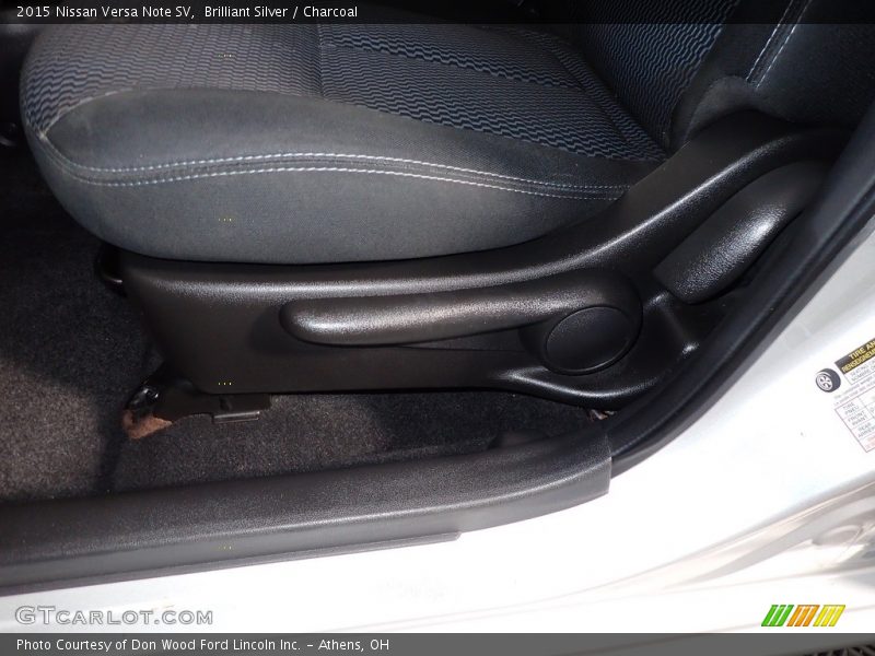 Brilliant Silver / Charcoal 2015 Nissan Versa Note SV