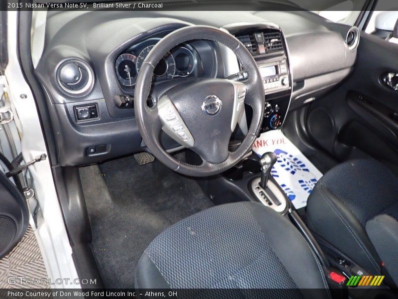 Brilliant Silver / Charcoal 2015 Nissan Versa Note SV