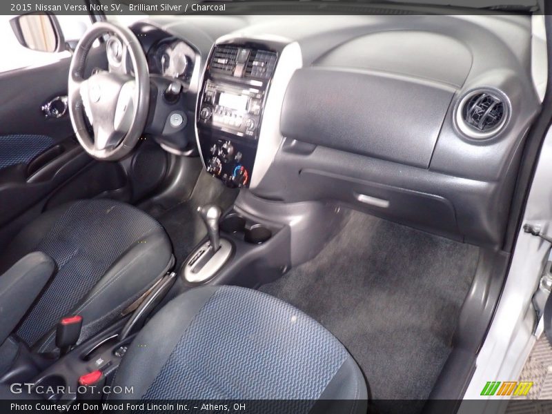 Brilliant Silver / Charcoal 2015 Nissan Versa Note SV