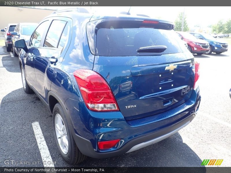 Pacific Blue Metallic / Jet Black 2020 Chevrolet Trax LT