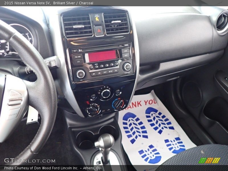 Brilliant Silver / Charcoal 2015 Nissan Versa Note SV