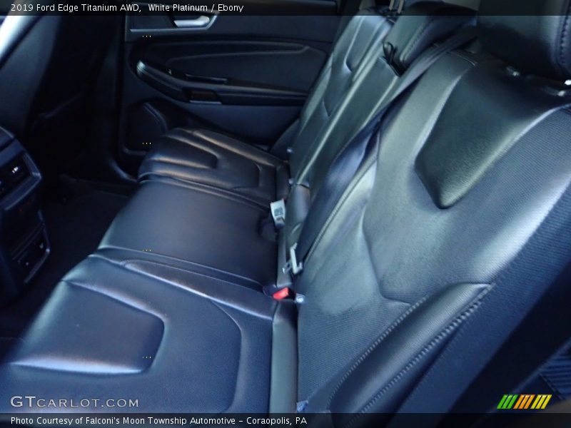 White Platinum / Ebony 2019 Ford Edge Titanium AWD