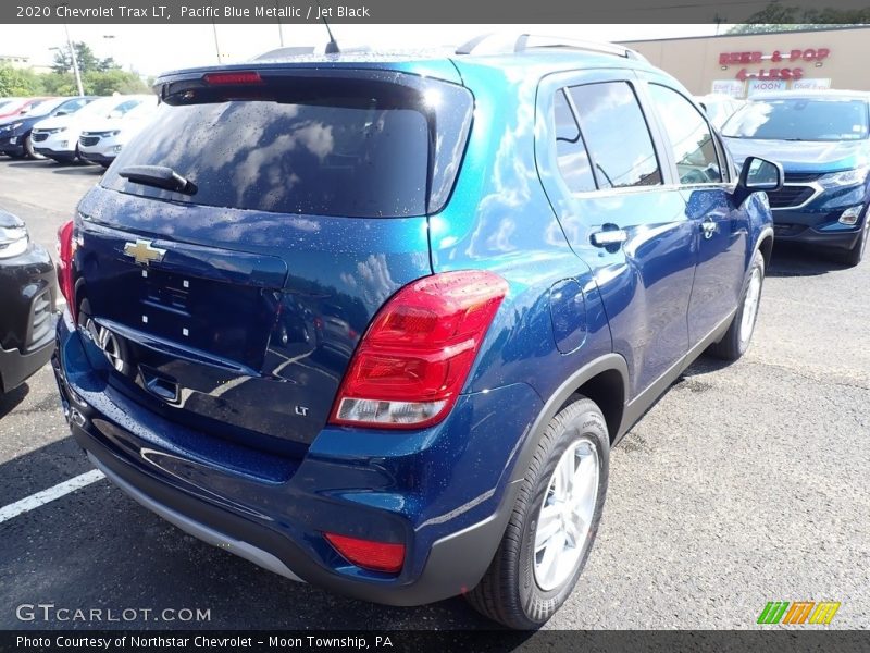 Pacific Blue Metallic / Jet Black 2020 Chevrolet Trax LT