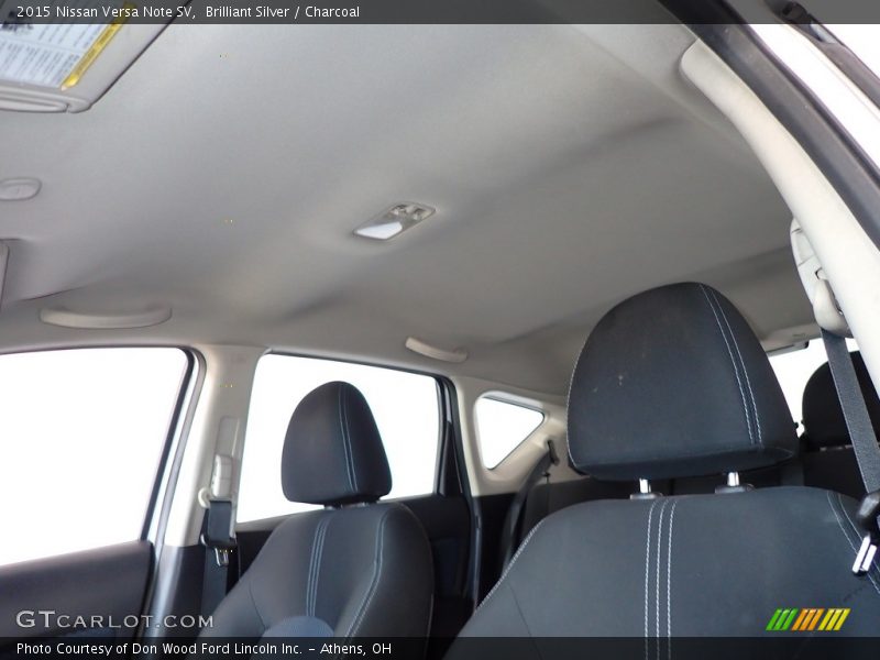 Brilliant Silver / Charcoal 2015 Nissan Versa Note SV