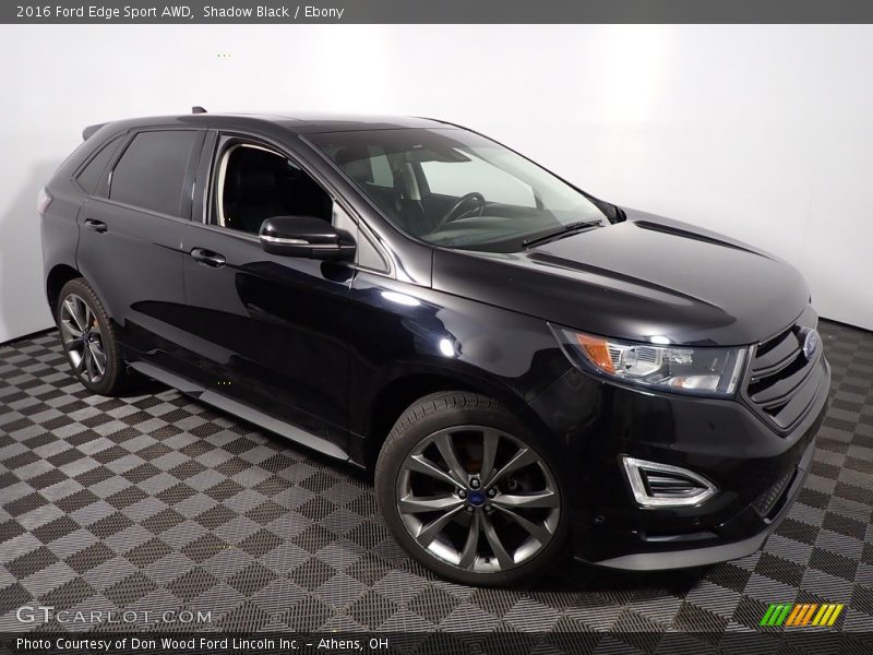 Shadow Black / Ebony 2016 Ford Edge Sport AWD