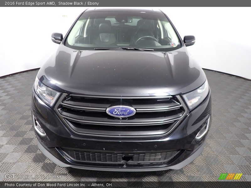 Shadow Black / Ebony 2016 Ford Edge Sport AWD
