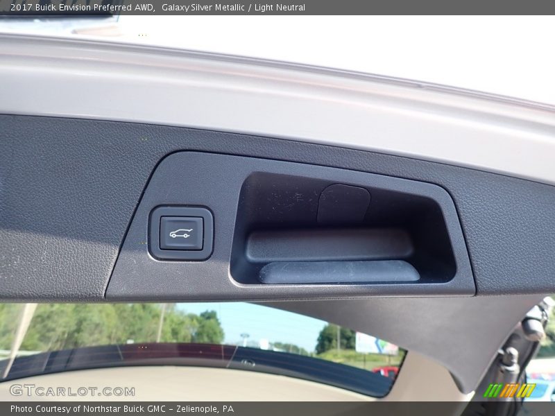Galaxy Silver Metallic / Light Neutral 2017 Buick Envision Preferred AWD