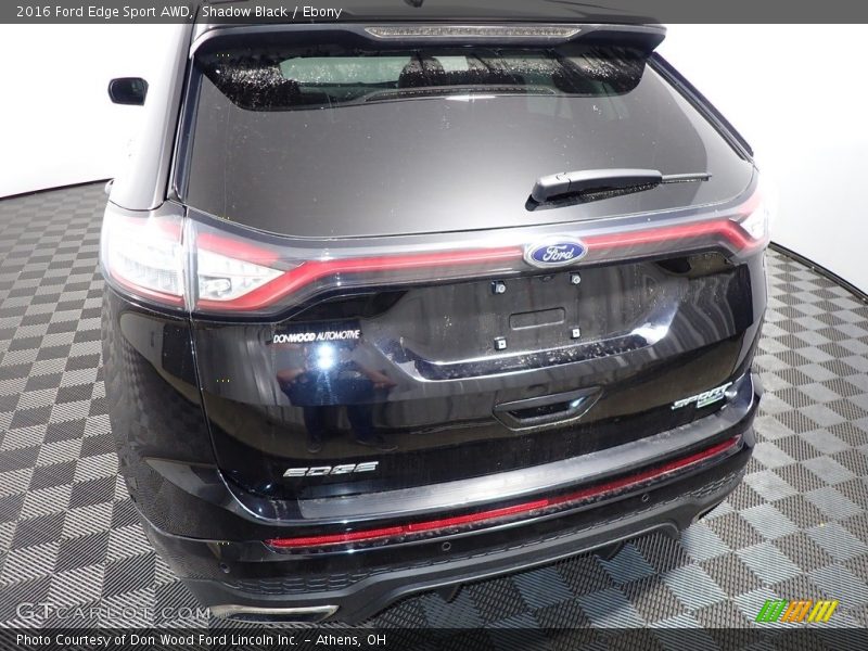 Shadow Black / Ebony 2016 Ford Edge Sport AWD