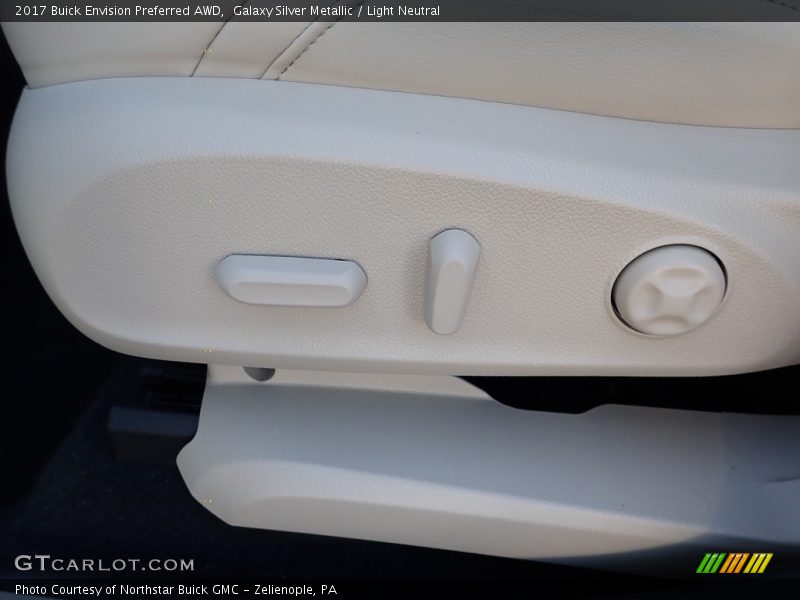 Galaxy Silver Metallic / Light Neutral 2017 Buick Envision Preferred AWD