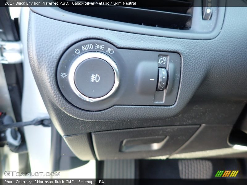 Galaxy Silver Metallic / Light Neutral 2017 Buick Envision Preferred AWD
