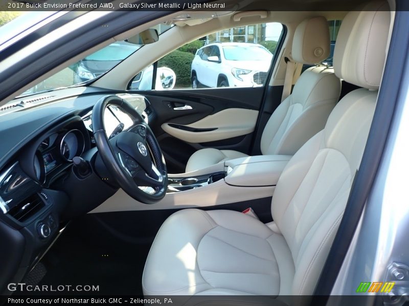 Galaxy Silver Metallic / Light Neutral 2017 Buick Envision Preferred AWD