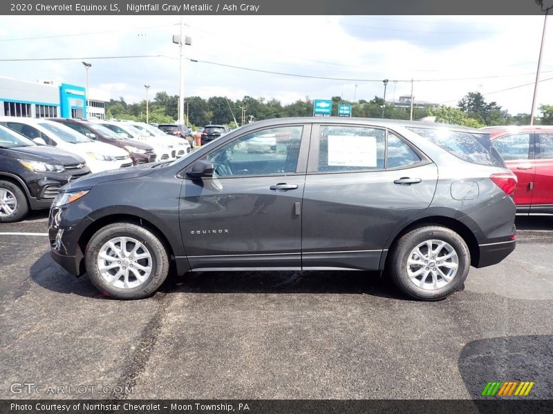 Nightfall Gray Metallic / Ash Gray 2020 Chevrolet Equinox LS