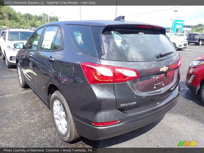 Nightfall Gray Metallic / Ash Gray 2020 Chevrolet Equinox LS