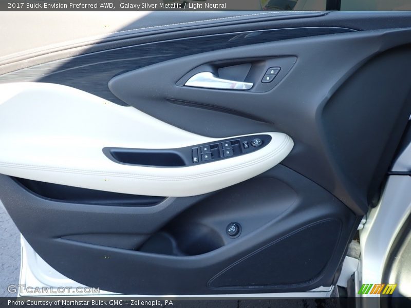 Galaxy Silver Metallic / Light Neutral 2017 Buick Envision Preferred AWD