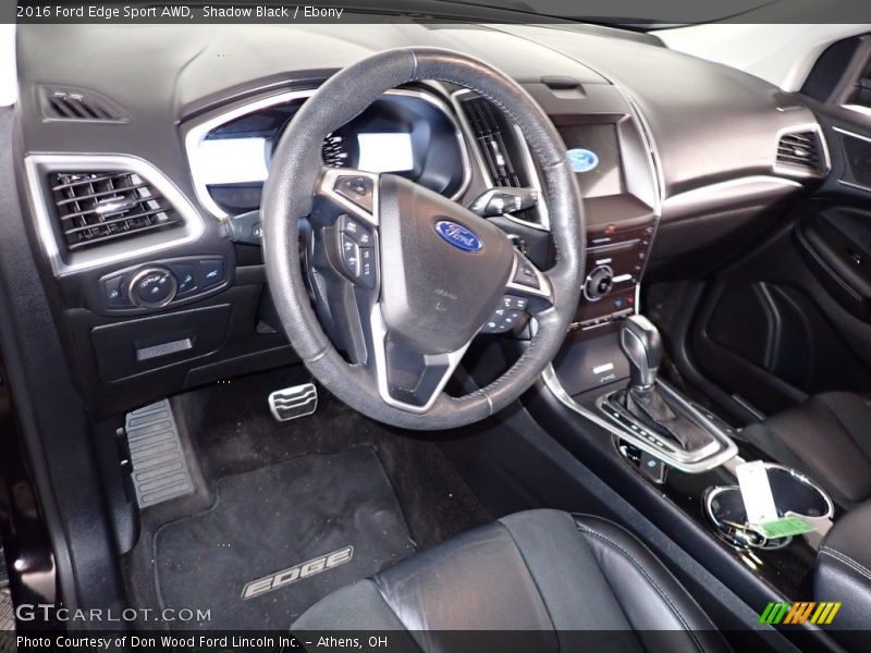 Shadow Black / Ebony 2016 Ford Edge Sport AWD