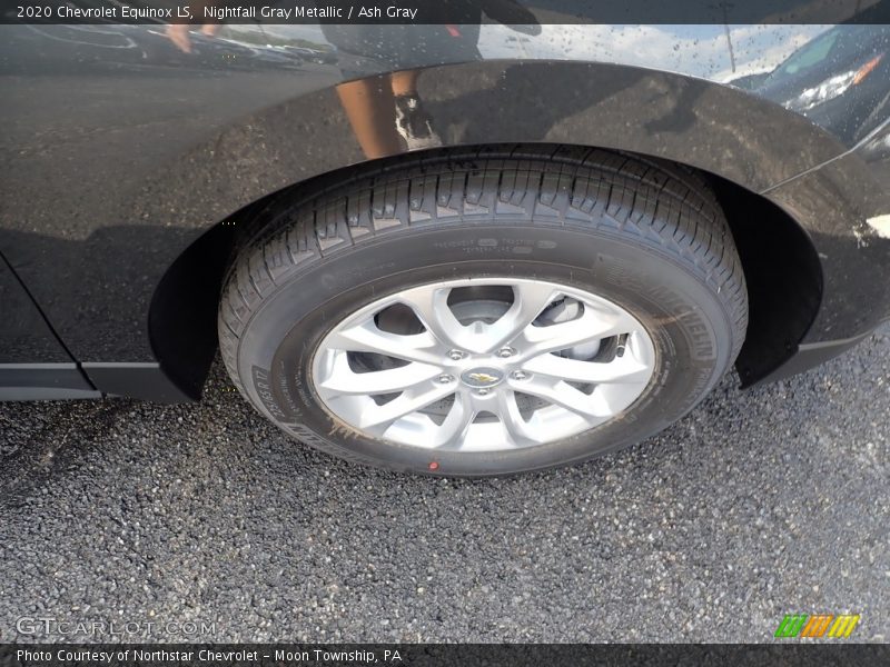Nightfall Gray Metallic / Ash Gray 2020 Chevrolet Equinox LS