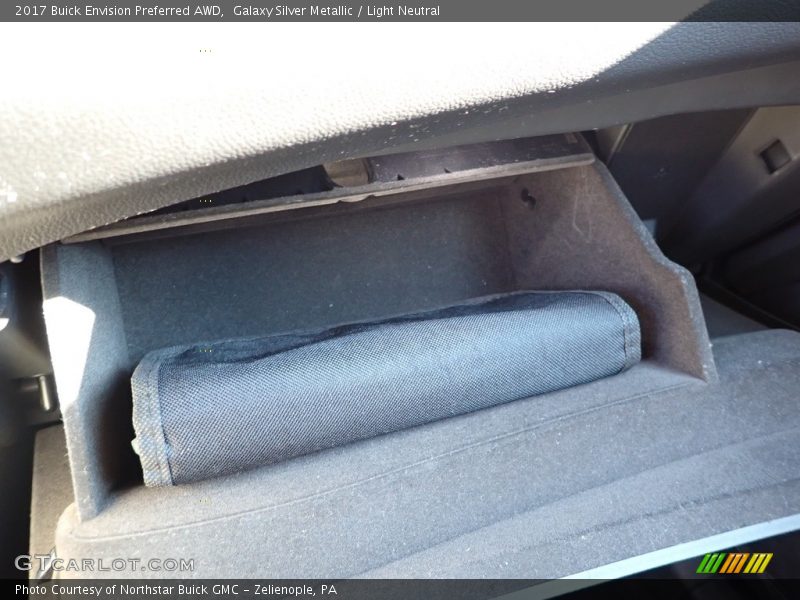 Galaxy Silver Metallic / Light Neutral 2017 Buick Envision Preferred AWD