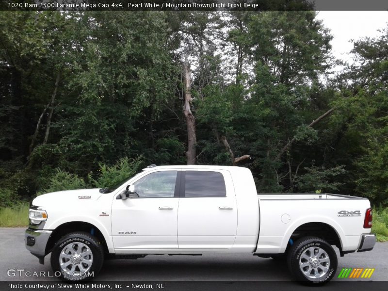  2020 2500 Laramie Mega Cab 4x4 Pearl White