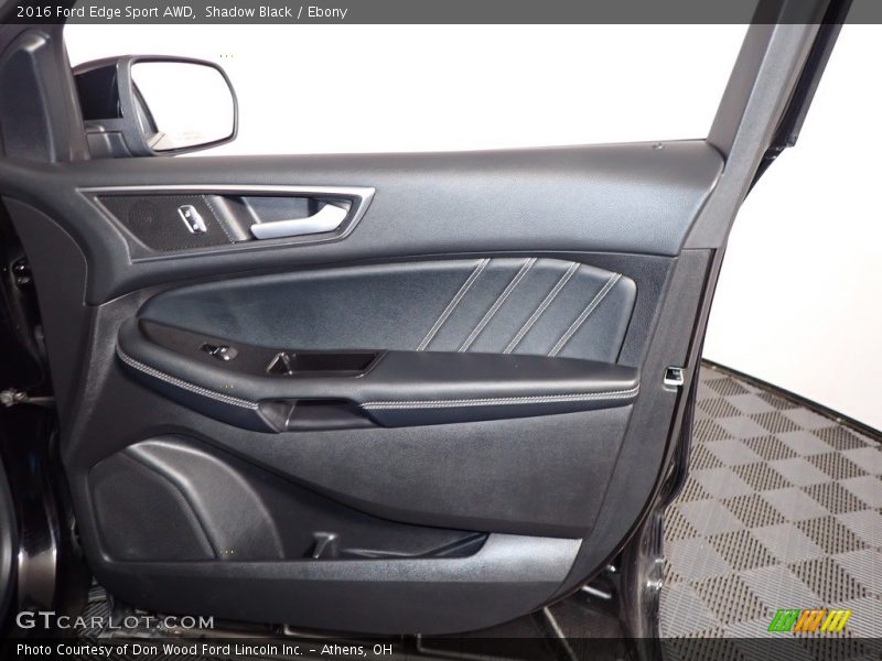 Shadow Black / Ebony 2016 Ford Edge Sport AWD