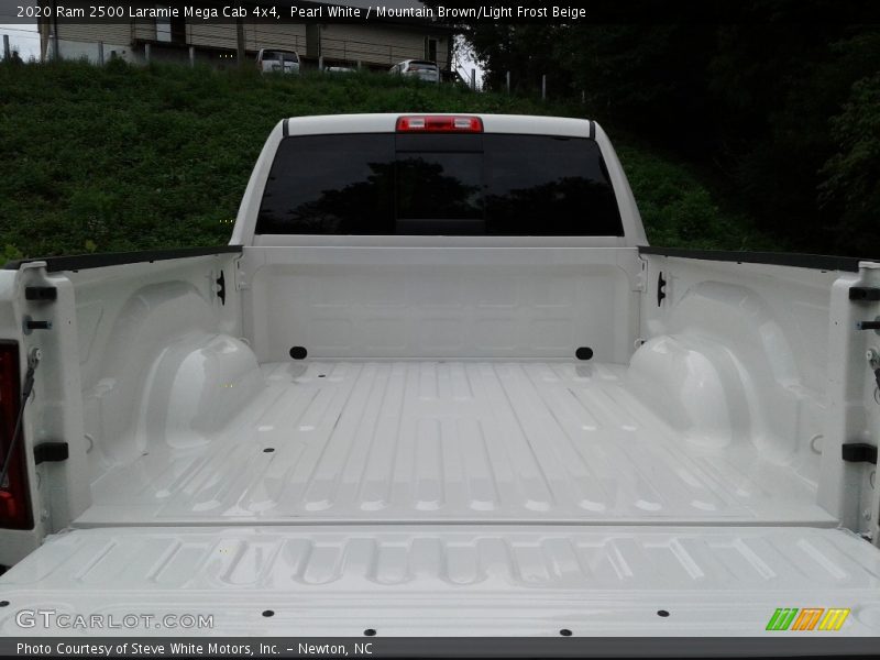 Pearl White / Mountain Brown/Light Frost Beige 2020 Ram 2500 Laramie Mega Cab 4x4