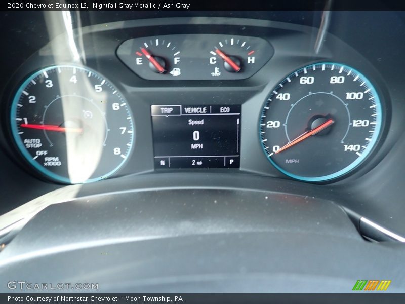 Nightfall Gray Metallic / Ash Gray 2020 Chevrolet Equinox LS